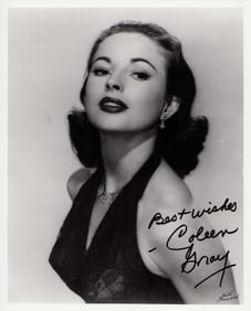 Coleen Gray signed photograph