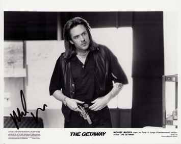Michael Madsen signed photograph