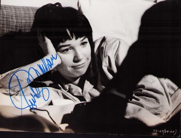 Shirley MacLaine signed photograph