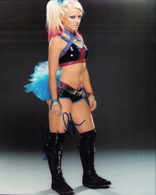 Alexa Bliss signed photo