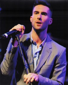 Adam Levine Maroon Five signed photo