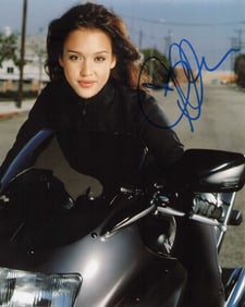 Jessica Alba signed photo