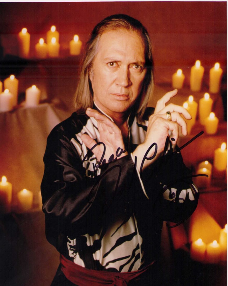 David Carradine signed photo (1 of 1)