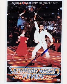 John Travolta signed photo