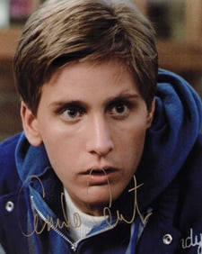 Emilio Estevez signed photo