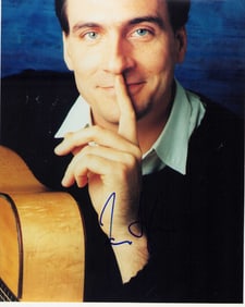 James Taylor signed photo