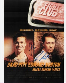 Fight Club cast signed photo