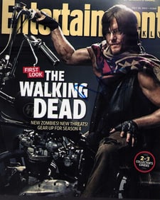 Norman Reedus signed photo