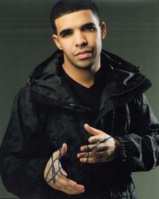 Drake signed photo
