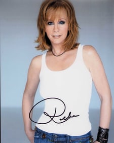 Reba McEntire signed photo