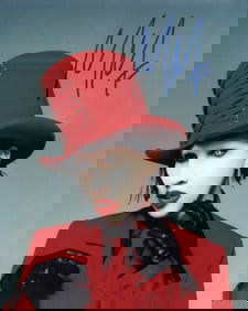 Marilyn Manson signed photo