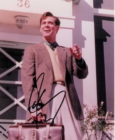 Jim Carrey signed photo