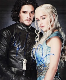 Game of Thrones cast signed photo