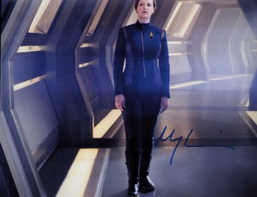 Mary Wiseman signed Star Trek photo