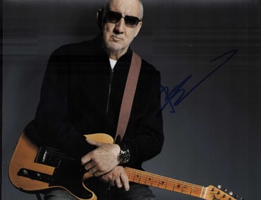 Pete Townshend signed photo