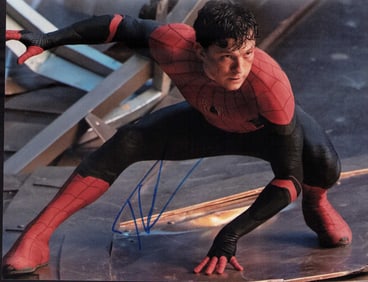 Tom Holland signed photo