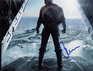 Chris Evans signed photo