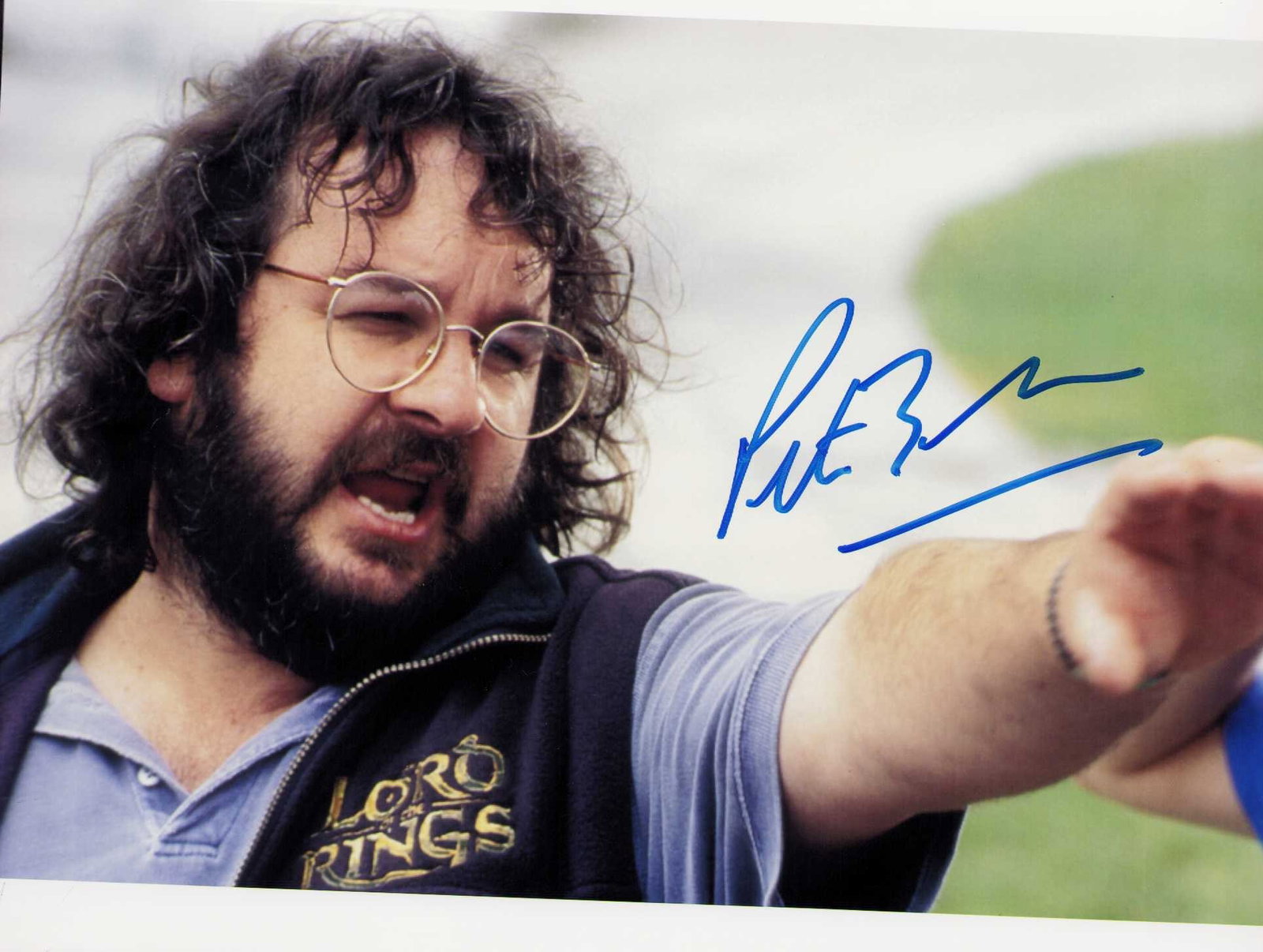 Peter Jackson signed photo (1 of 1)