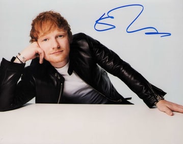 Ed Sheerhan signed photo
