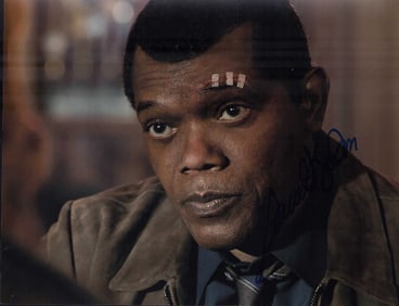 Samuel L Jackson signed photo