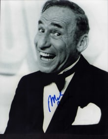 Mel Brooks signed photo
