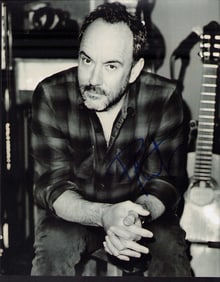 Dave Matthews signed photo