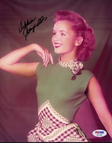Debbie Reynolds signed photo