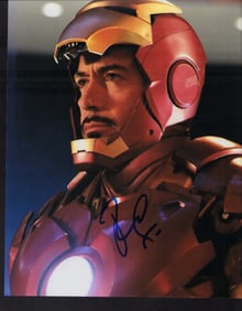 Robert Downey Jr signed photo