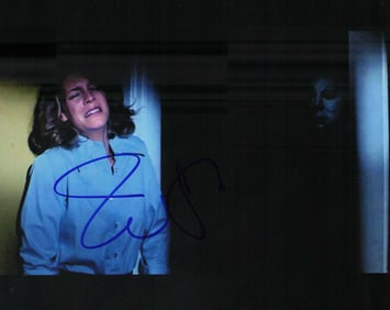 Jamie Lee Curtis signed photo