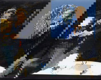 Will Ferrell and John c Reilly signed photo