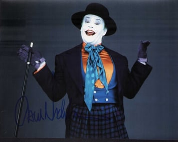 Jack Nicholson signed photo JOKER