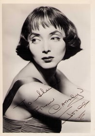 Carolyn Jones signed photo