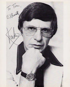 The Amazing Kreskin signed photo