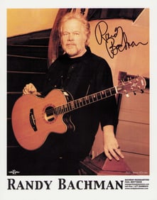 Randy Bachman signed photo