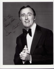 Dick Martin signed photo