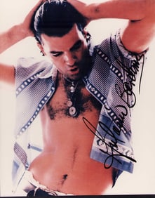 Antonio Banderas signed photo