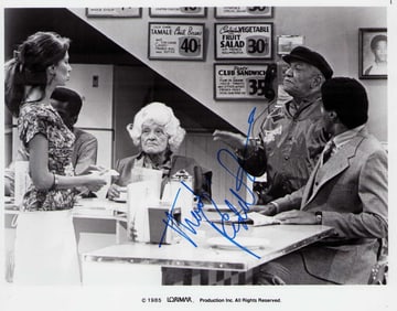 Redd Fox signed photo