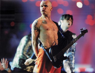 Flea signed photo