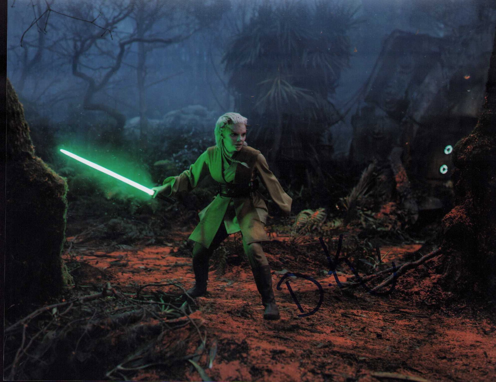 Dafne Keen Star Wars signed photo: Scarce actress signed as Jecki Lon in Star Wars series the Acolyte in 2024 in character 8x10 photo Certificate of AuthenticityEVERY item in this auction comes with at minimum a fully illustrated and s