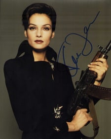 Famke Janssen signed photo