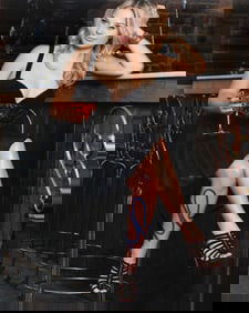 Margot Robbie signed photo