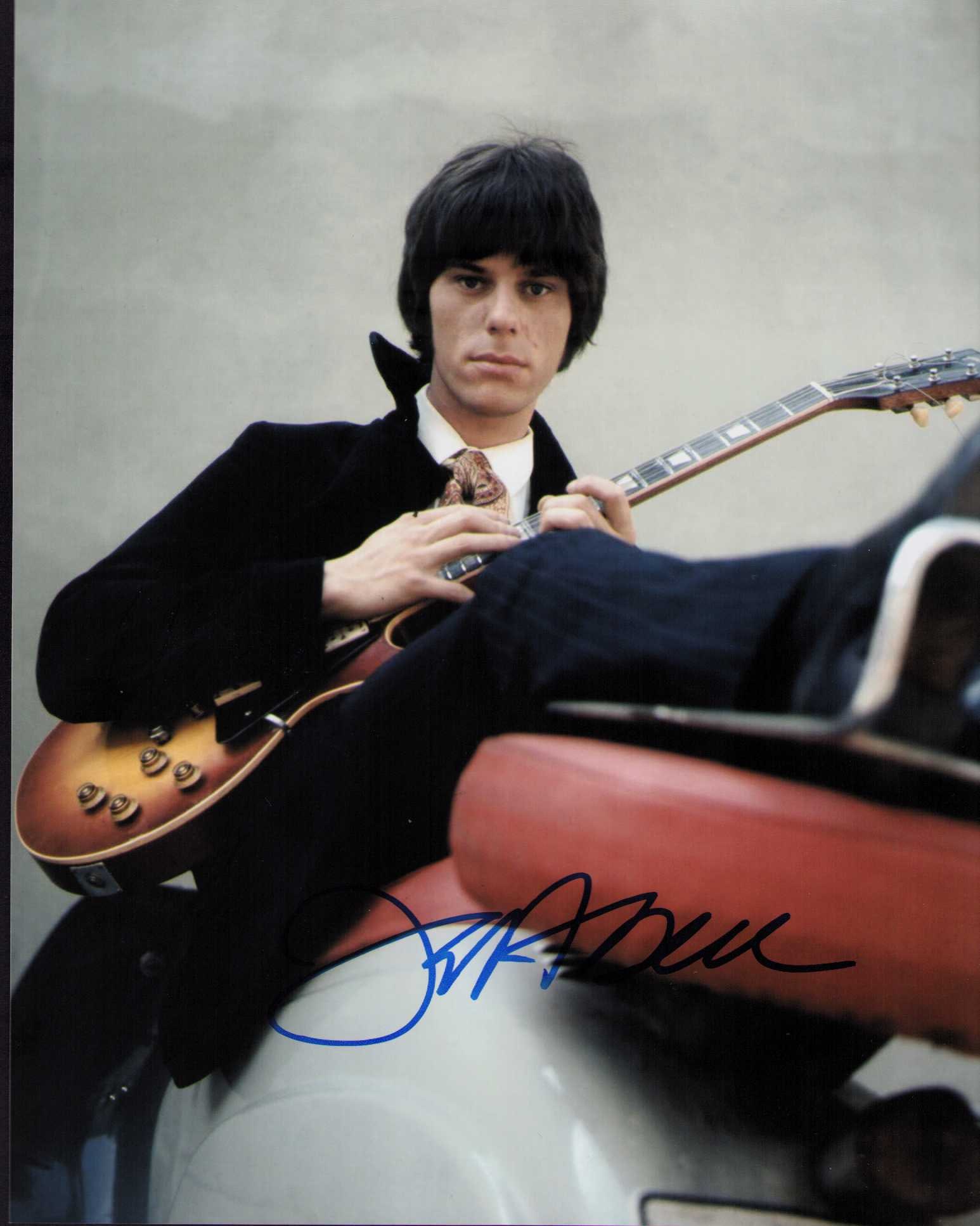 Jeff Beck signed photo (1 of 1)