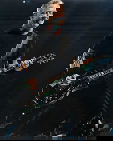 James Hetfield signed photo