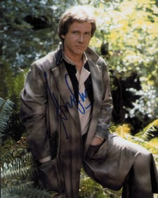 Harrison Ford signed Star Wars photo