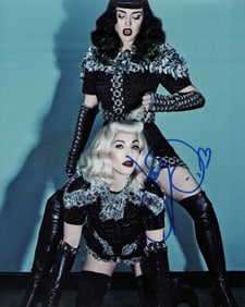 Katy Perry signed photo