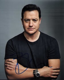 Brendan Fraser signed photo