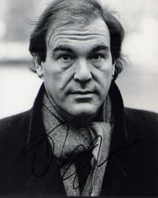 Oliver Stone signed photo