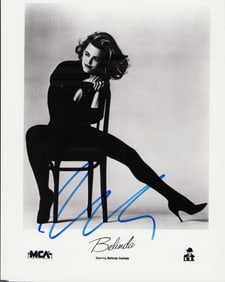 Belinda Carlisle signed photo