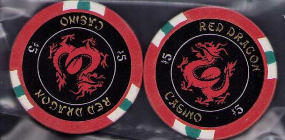 Rush Hour II prop poker chips