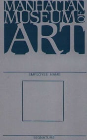 Ghostbusters II prop Id Badge